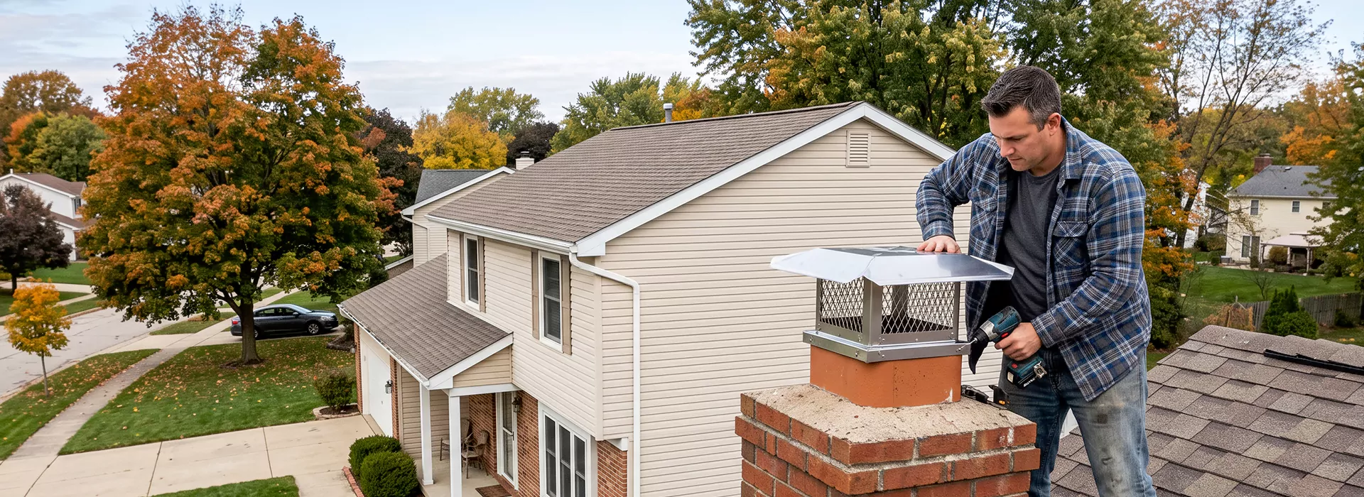 Chimney Cover Installation Cedar Park, TX