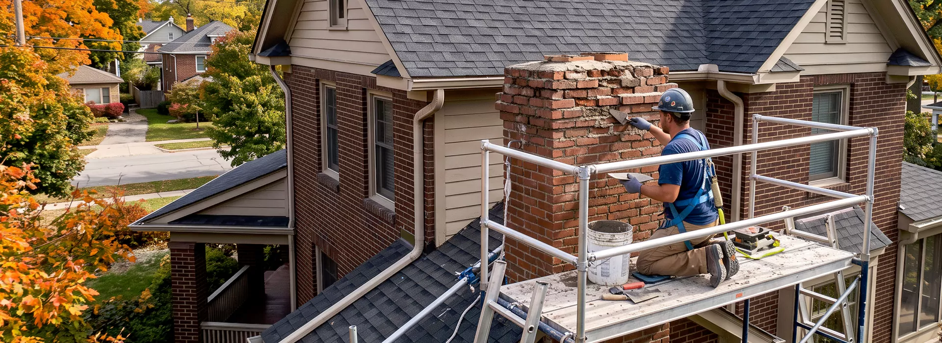 Chimney Masonry Repair in Cedar Park, TX