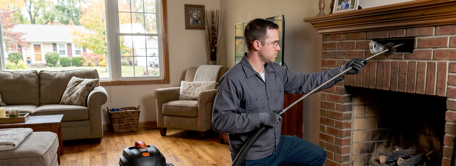 Fireplace Vent Cleaning in Cedar Park, TX