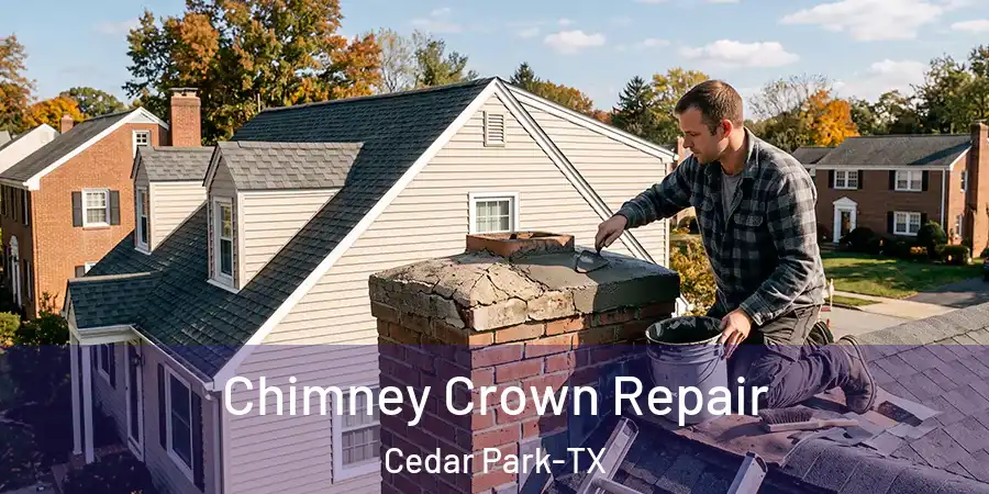 Chimney Crown Repair Cedar Park-TX
