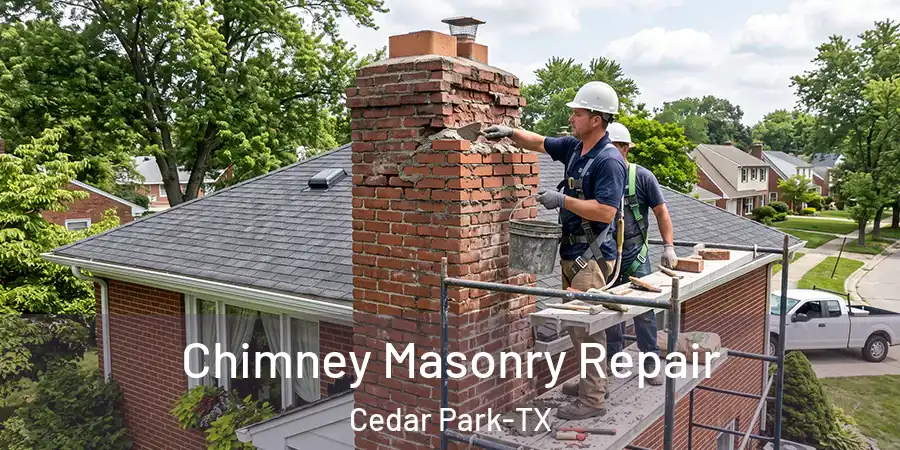 Chimney Masonry Repair Cedar Park-TX