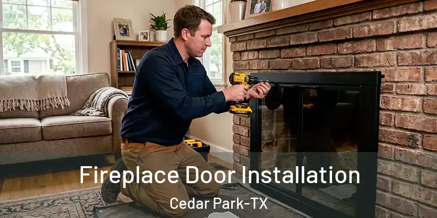  Fireplace Door Installation Cedar Park-TX
