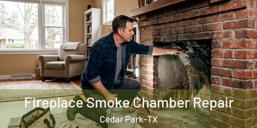  Fireplace Smoke Chamber Repair Cedar Park-TX