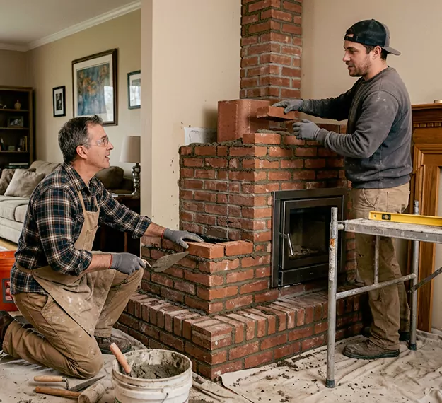 Certified Brick Fireplace Installation Company: Your Local Masonry Fireplace Contractors in Cedar Park, TX