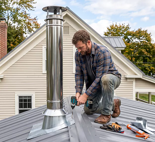 Certified Metal Chimney Installation Company: Your Local Stainless Steel Chimney Installers in Cedar Park, TX