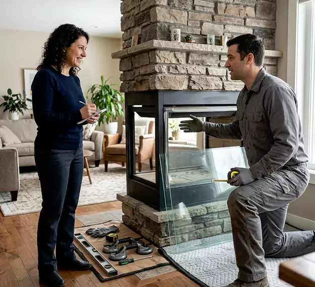 Certified Fireplace Glass Installation Company: Your Local Fireplace Glass Door Installer in Cedar Park, TX
