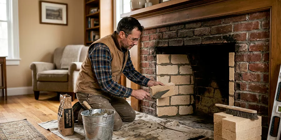 Fire Brick Installation Cedar Park