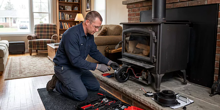 Wood Stove and Gas Fireplace Fan Repair Cedar Park