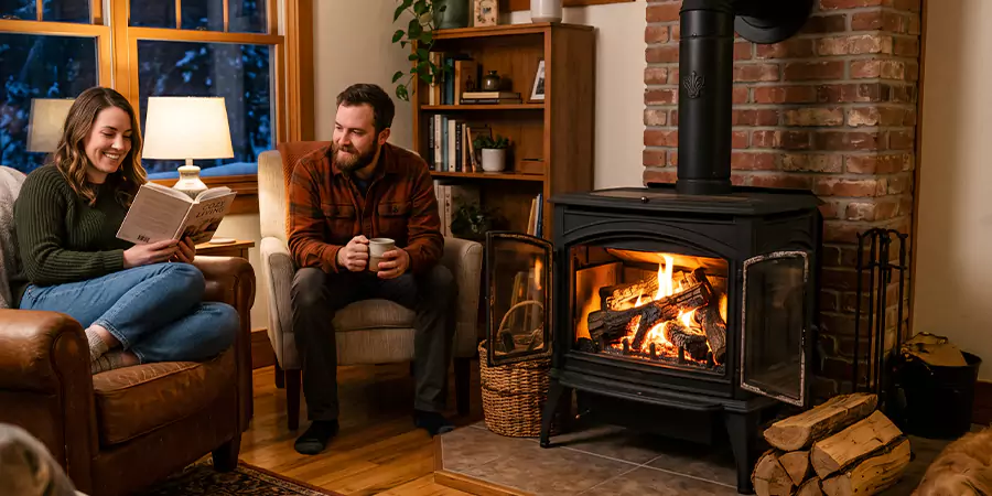 Faux and Fake Wood Burning Stove Logs Cedar Park