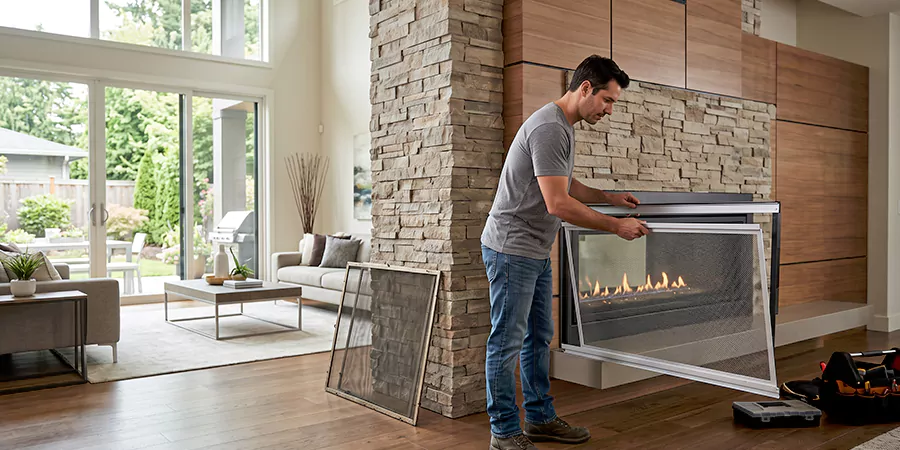 Fireplace Insert Screen Replacement Cedar Park