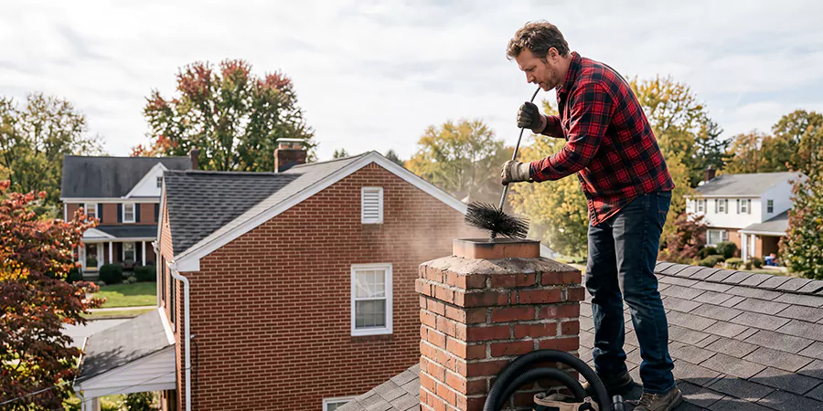 6 Inch Chimney Sweep Cedar Park