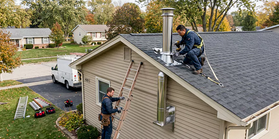 Installing a Pellet Stove in a Corner or Mobile Home Cedar Park
