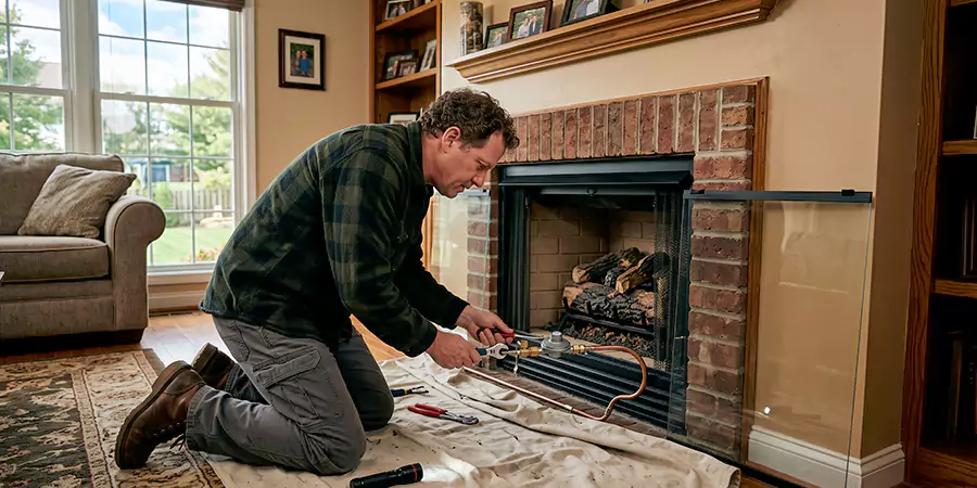 Propane Fireplace Regulator and Gas Line Repair Cedar Park
