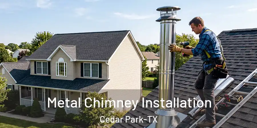  Metal Chimney Installation Cedar Park-TX
