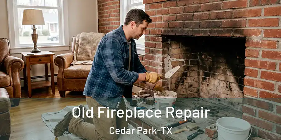 Old Fireplace Repair Cedar Park-TX